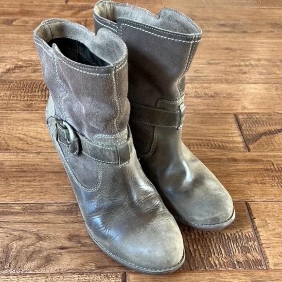 Timberland Earthkeepers Rudston Waterproof Suede Leather Ankle Boots Booties 9 - Picture 6 of 16